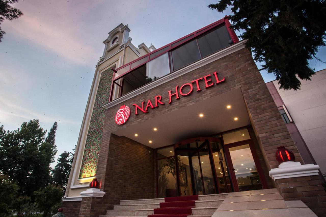 Nar Hotel Goycay Exterior foto